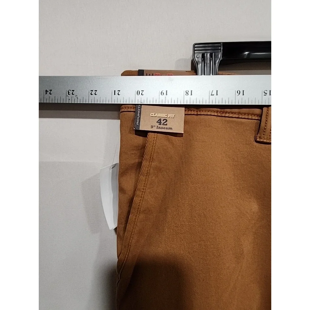 Roundtree & Yorke NWT Shorts Mens 42 Brown, The R&R Cargo‎ Classic Fit
